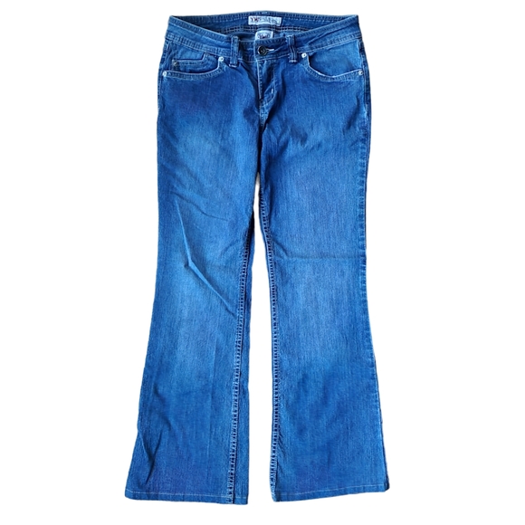 YMI Jeans Ymi Bootcut Flare Y2k Low Rise Jeans Medium Wash Blue